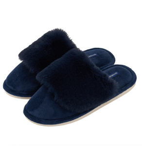 Slippers - Cosy Luxe - Navy