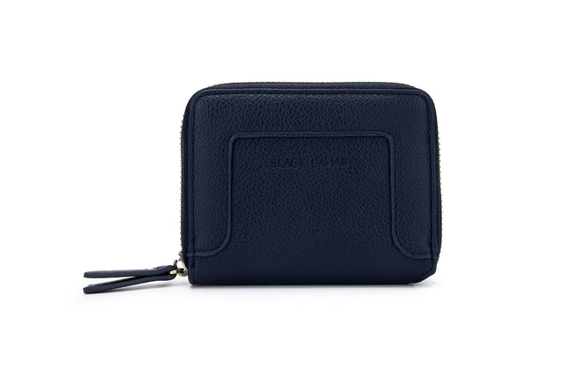 Black Caviar Design Mya Mini Wallet - Navy