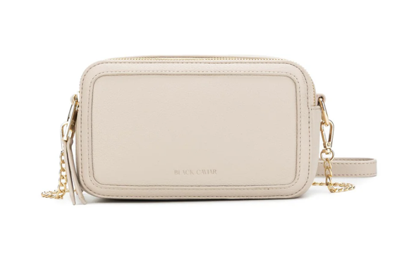 Black Caviar Design Brooklyn Camera Bag - Oatmeal