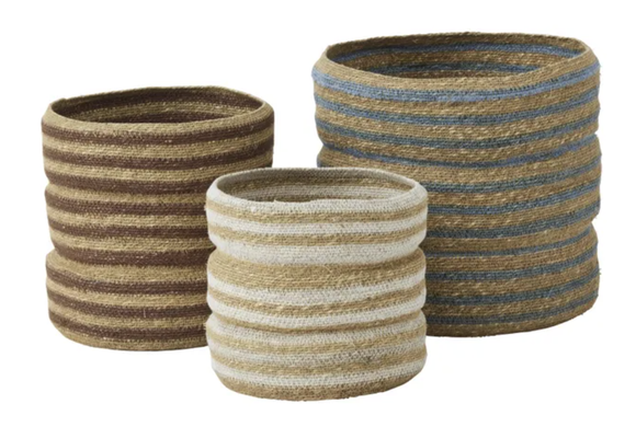 Algiers Seagrass Basket - Multi