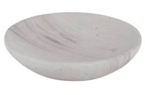 Chiara Limestone Trinket Bowl 9cm Beige