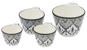 Aleah Ceramic S/4 Measure Cups 12x10x7cm