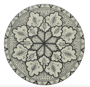 Aleah Ceramic Cheese Board 34x34cm - Black