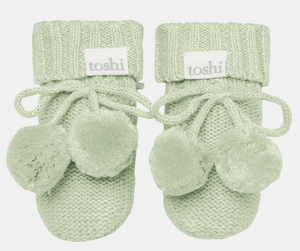 Toshi - Organic Booties Marley 000 - Matcha