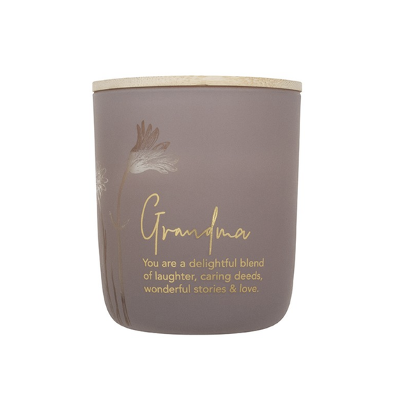 Lily & Mae Sentiment Candle - Grandma