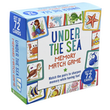 Under the Sea Memory Match Game (Set of 72 cards)