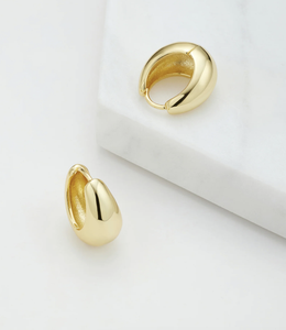 Zafino Earrings - Steph Large Gold