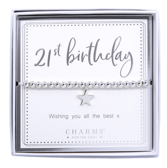 Bracelet Gift Box - 21st Birthday