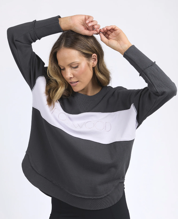 Foxwood Simplified Tonal Crew - Coal