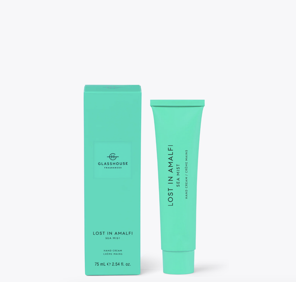 GLASSHOUSE FRAGRANCES Lost In Amalfi 75ml Hand Cream