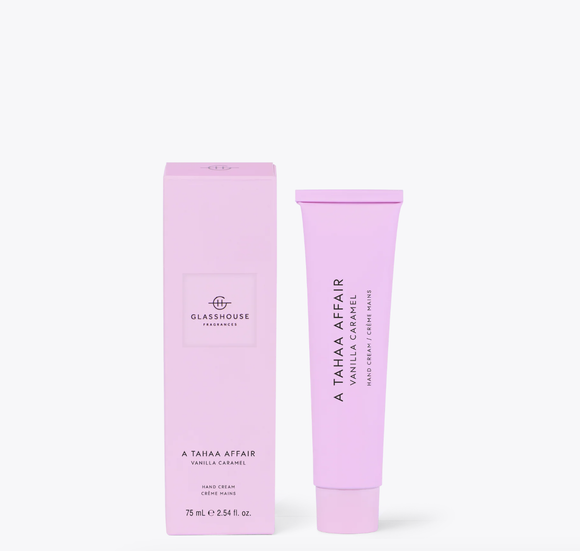 GLASSHOUSE FRAGRANCES A Tahaa Affair 75ml Hand Cream
