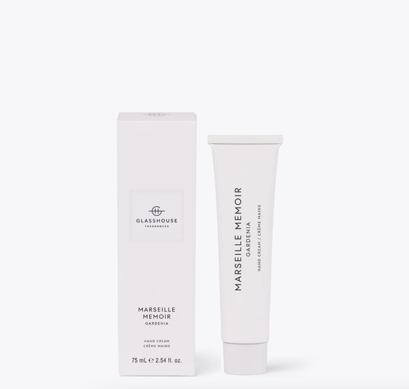 GLASSHOUSE FRAGRANCES Marseille Memoir 75ml Hand Cream