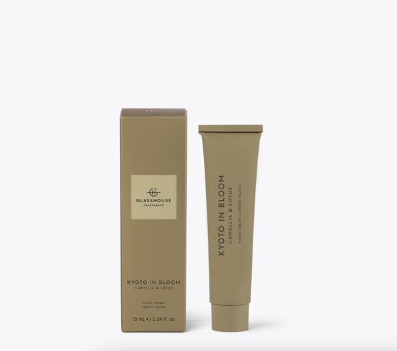 GLASSHOUSE FRAGRANCES Kyoto in Bloom 75ml Hand Cream