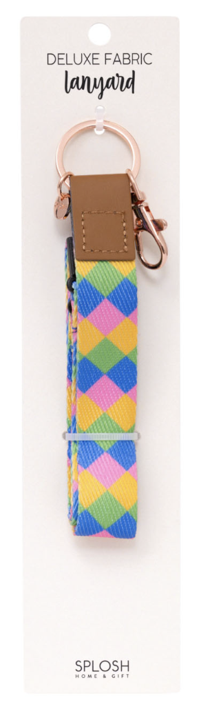 Teacher Lanyard - Diamond Fabric