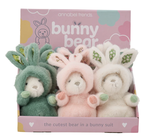 Plush Bunny Bear - Assorted