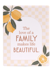 Tuscan Sun Ceramic Magnet - Family