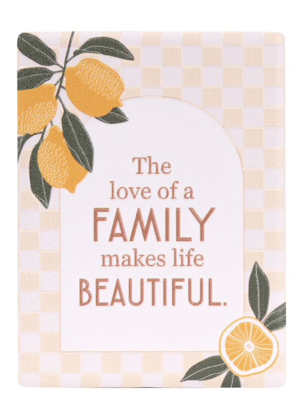 Tuscan Sun Ceramic Magnet - Family