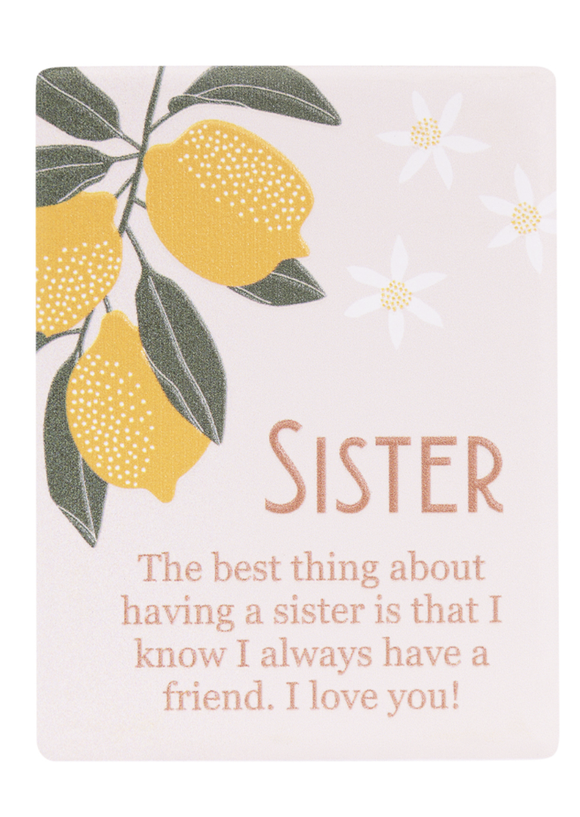 Tuscan Sun Ceramic Magnet - Sister