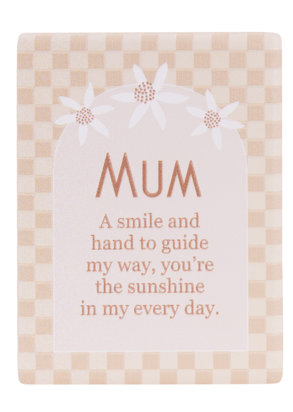 Tuscan Sun Ceramic Magnet - Mum