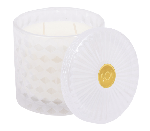 The SOi Co Shimmer Candle 15oz - Elderflower Verbena