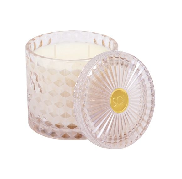 The SOi Co Sparkling Shimmer Candle 15oz - Vanilla