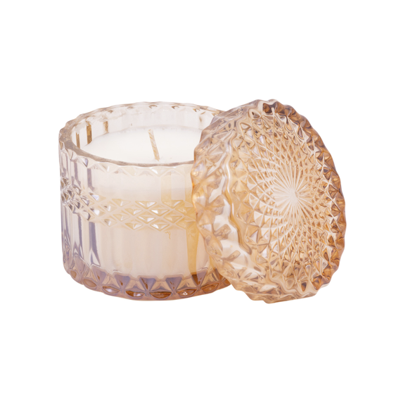 The SOi Co Sparkling Petite Shimmer Candle 8oz - Vanilla