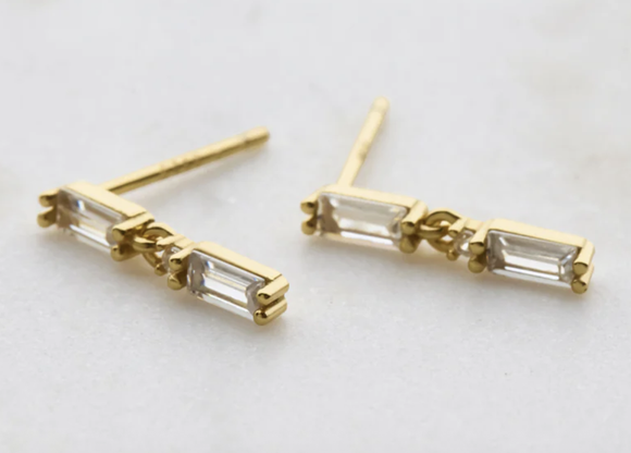 Zafino Earrings - Tammy Stud Earring - Gold