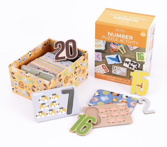 Kids By Splosh Number Puzzle Activity