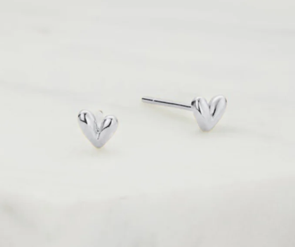 Zafino Earrings - Nora Stud - Silver