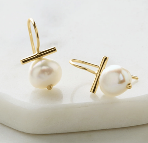 Zafino Earrings - Sierra Pearl
