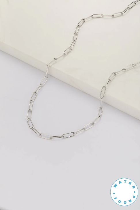 Zafino Necklace - Ruby - Silver