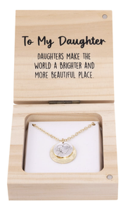 Heart & Soul To My Daughter Necklace