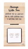 Heart & Soul Guardian Angel Earrings