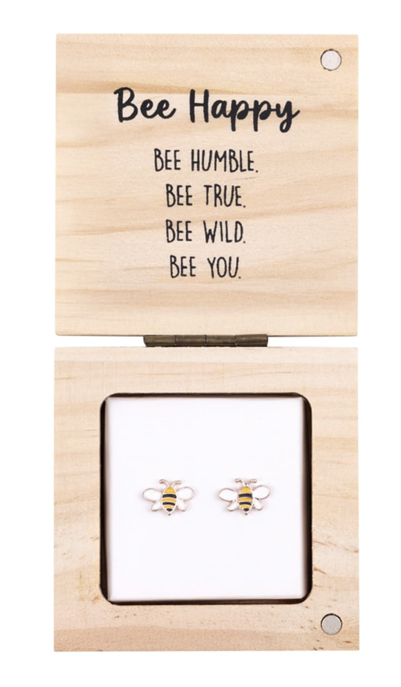 Heart & Soul Bee Happy Earrings