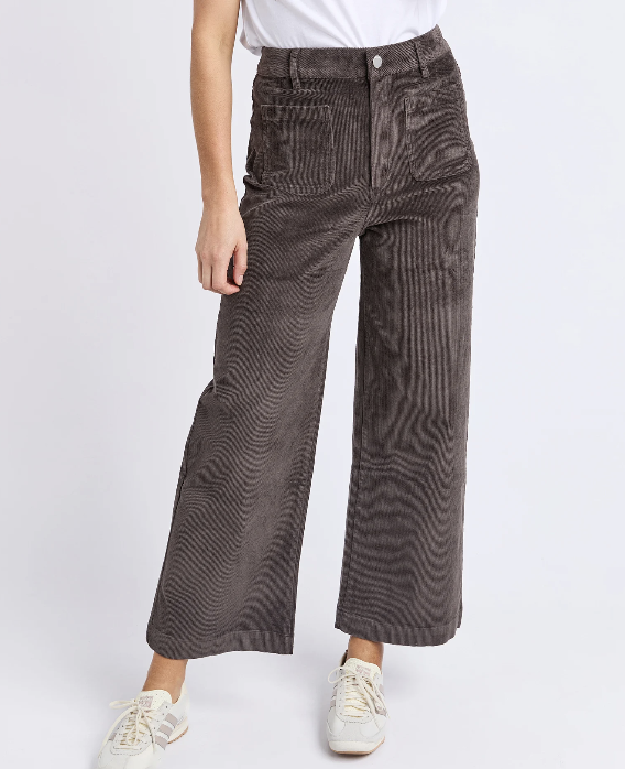 Foxwood Henrietta Cord Pant - Coffee