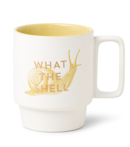 Vintage Sass Mug 12 OZ - What The Shell