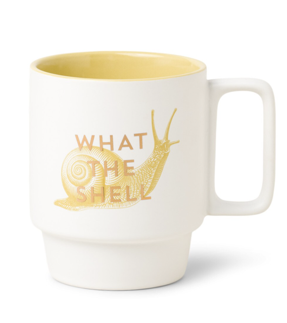 Vintage Sass Mug 12 OZ - What The Shell