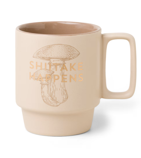 Vintage Sass Mug 12 OZ -Shitake Happens