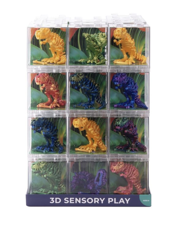 3D Printed Sensory T-Rex - Assorted