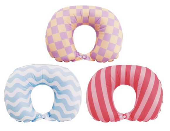 isGift Travel Pillow - Fly With Me 3 Assorted Colours