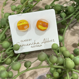 Samantha Abbott Glass Studs - Summer