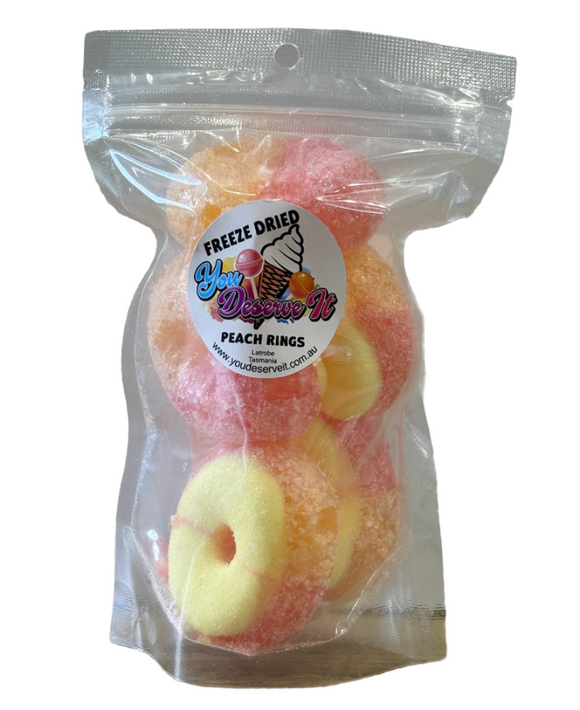 Freeze Dried Candy - Peach Rings