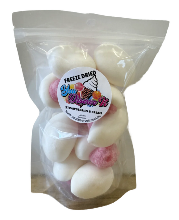 Freeze Dried Candy - Strawberries & Cream
