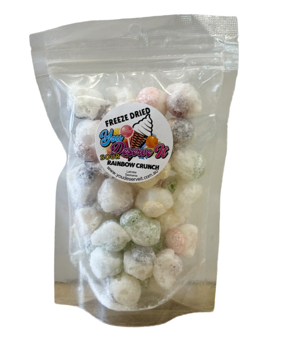 Freeze Dried Candy Sour Skittles - Sour Rainbow Crunch