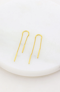 Zafino - Ivy Thread Earring - Gold
