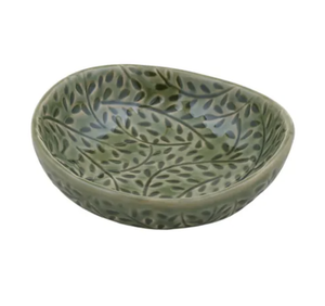Venus Ceramic Bowl 12x13x3.5cm Green