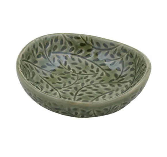 Venus Ceramic Bowl 12x13x3.5cm Green