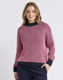 Foxwood Luella Crew Knit - Wine