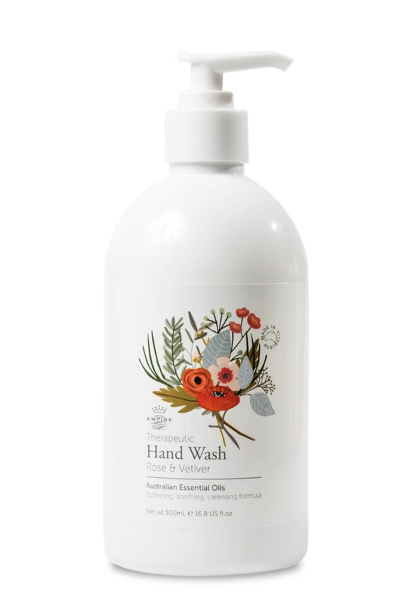 Hand Wash - Therapeutic Rose & Vetiver 500ml