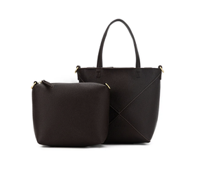 Black Caviar Mini Suki Handbag Bag - Coco